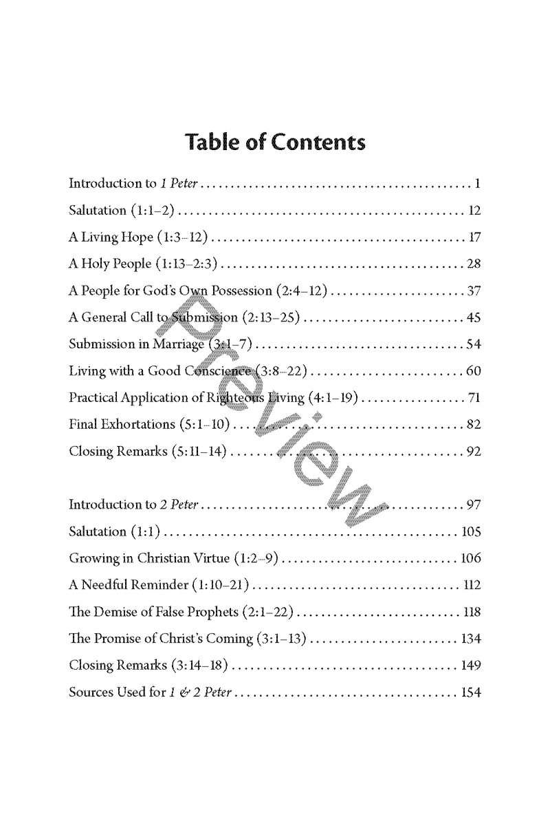 1 & 2 Peter Quick Study Commentary Series by Chad Sychtysz