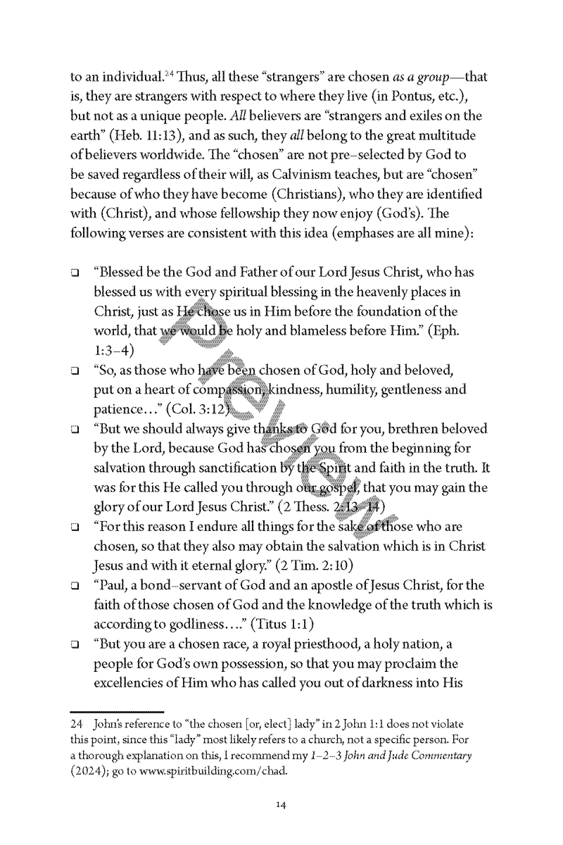 1 & 2 Peter Quick Study Commentary Series by Chad Sychtysz