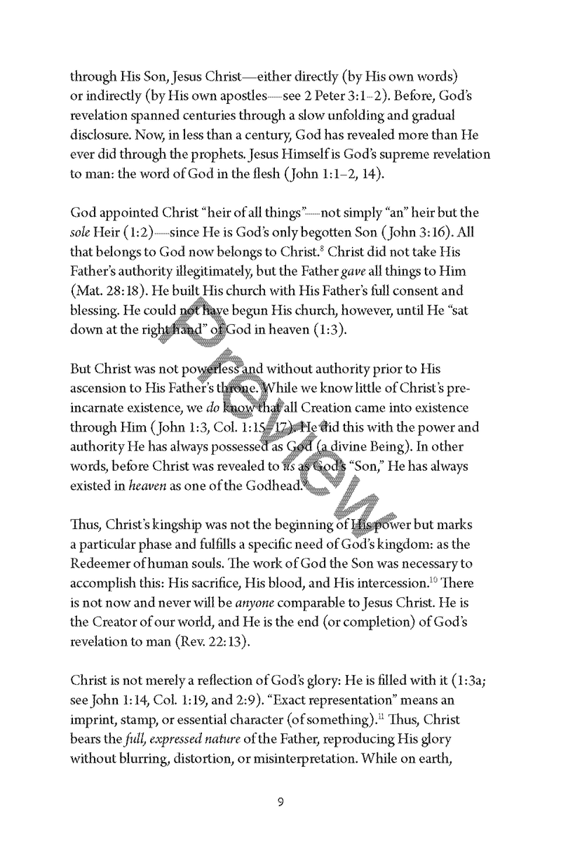 Hebrews: Personal Workbook by Chad Sychtysz