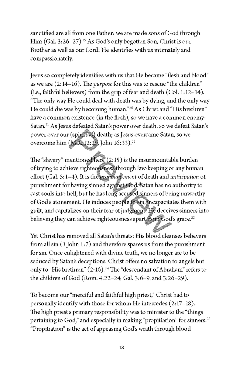 Hebrews: Personal Workbook by Chad Sychtysz