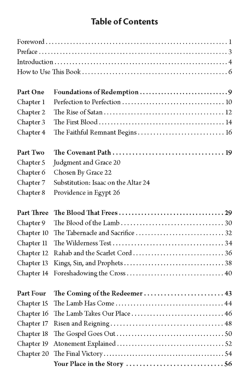 The Scarlet Thread of Redemption