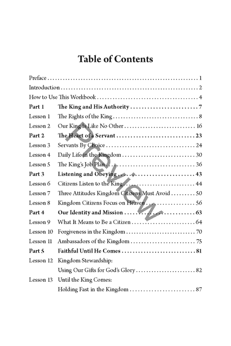 Citizens of the Kingdom: Living Fully Under the Reign of King Jesus