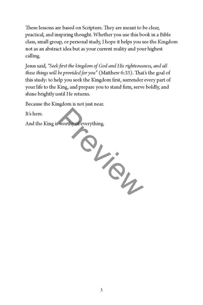 Citizens of the Kingdom: Living Fully Under the Reign of King Jesus