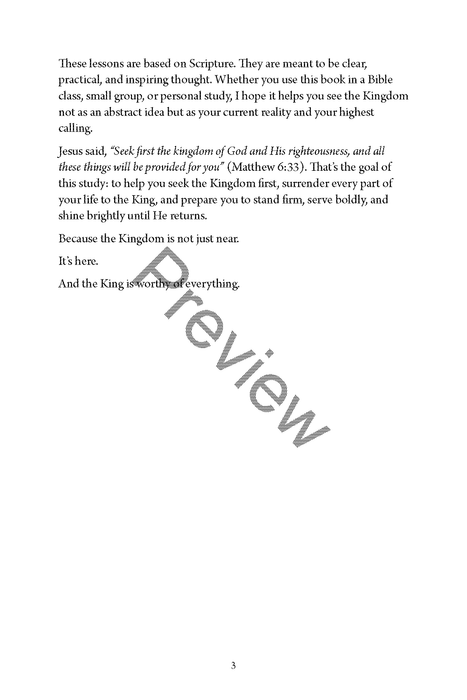 Citizens of the Kingdom: Living Fully Under the Reign of King Jesus