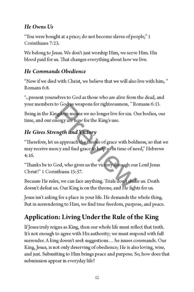 Citizens of the Kingdom: Living Fully Under the Reign of King Jesus