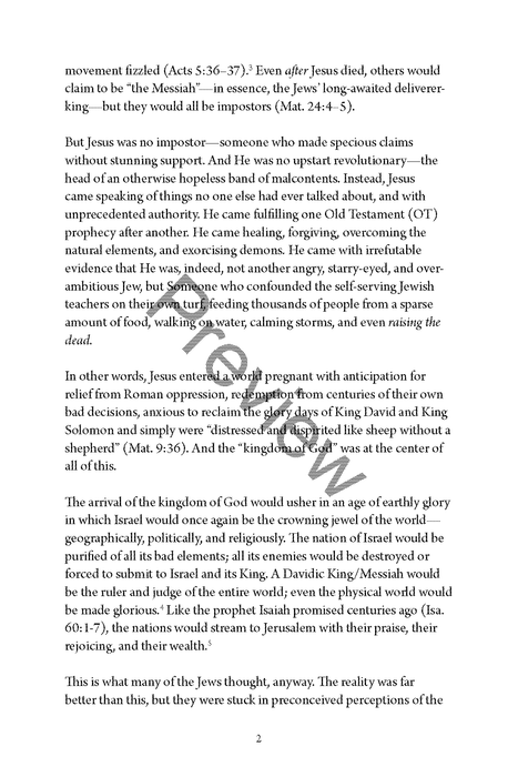 The Kingdom of God: A Biblical Perspective - by Chad Sychtysz