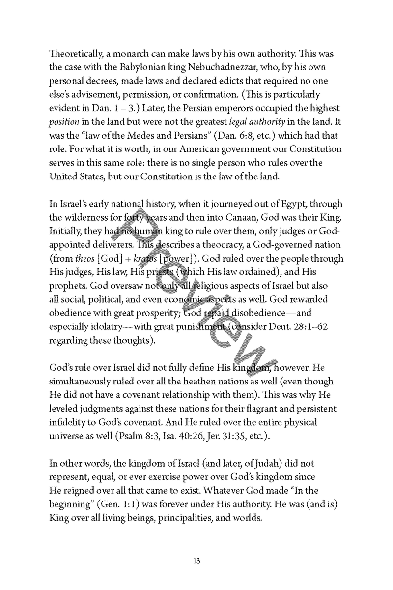 The Kingdom of God: A Biblical Perspective - by Chad Sychtysz