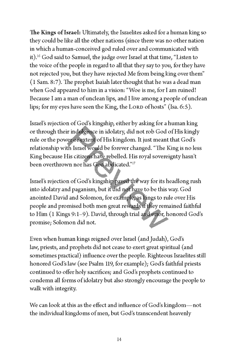 The Kingdom of God: A Biblical Perspective - by Chad Sychtysz