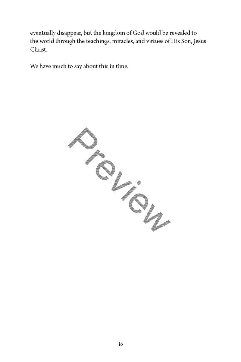 The Kingdom of God: A Biblical Perspective - by Chad Sychtysz