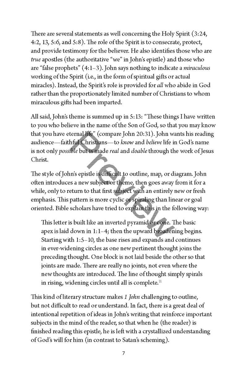 The Epistles of John and Jude: Personal Workbook  By Chad Sychtysz