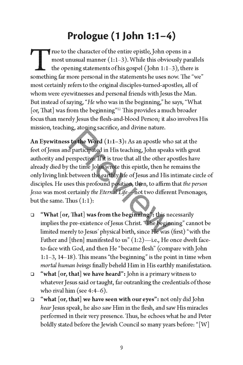 The Epistles of John and Jude: Personal Workbook  By Chad Sychtysz