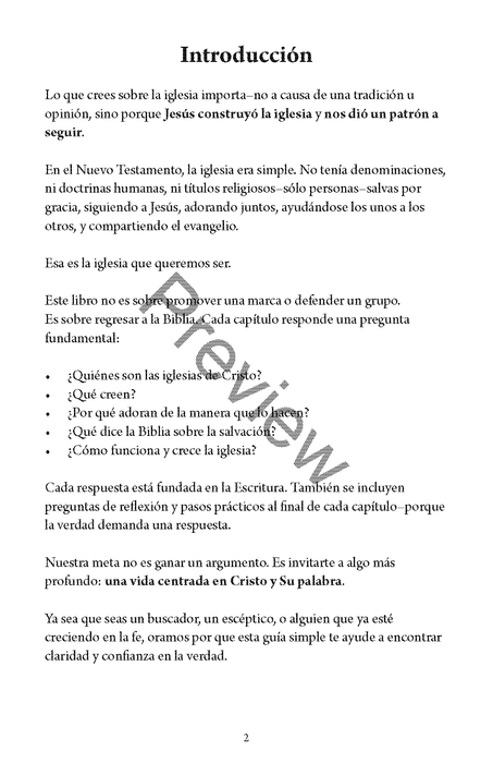 Conociendo a las Iglesias de Cristo por Matthew Allen