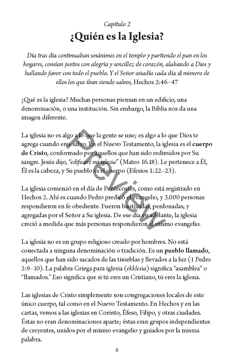Conociendo a las Iglesias de Cristo por Matthew Allen