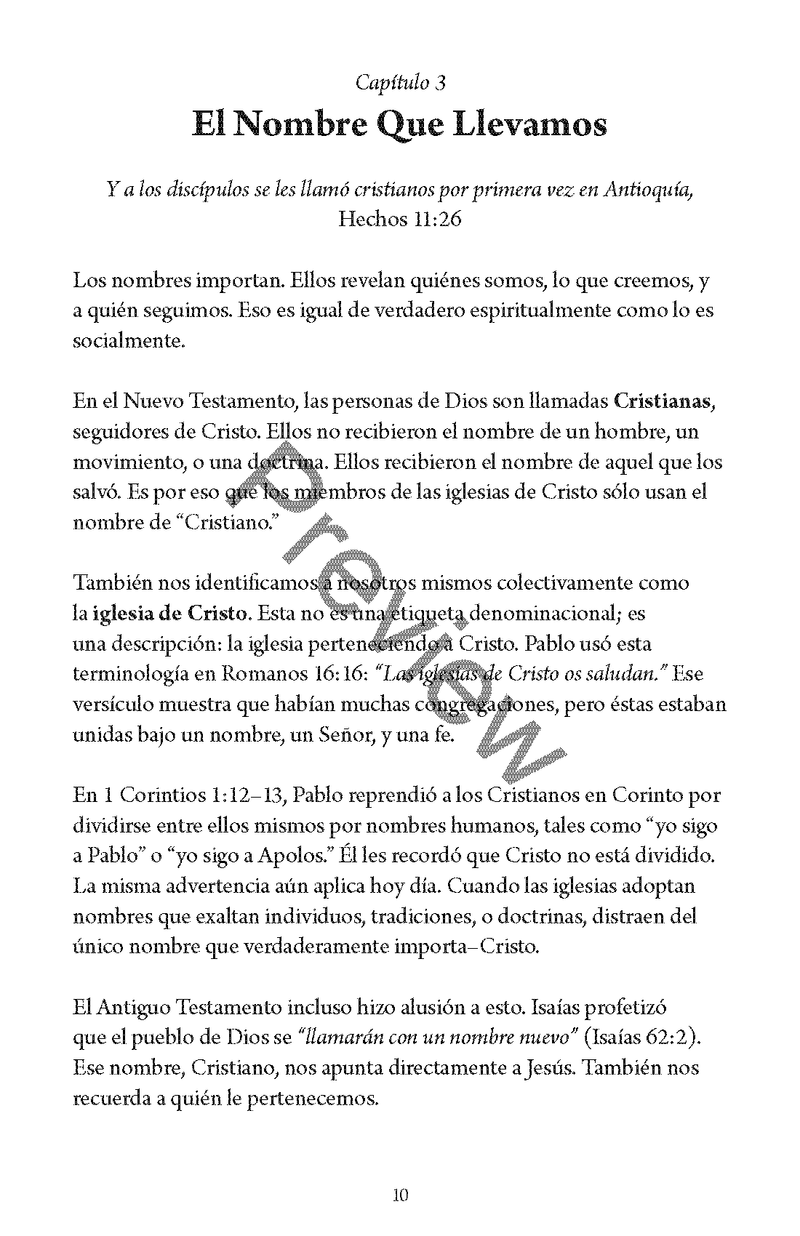 Conociendo a las Iglesias de Cristo por Matthew Allen