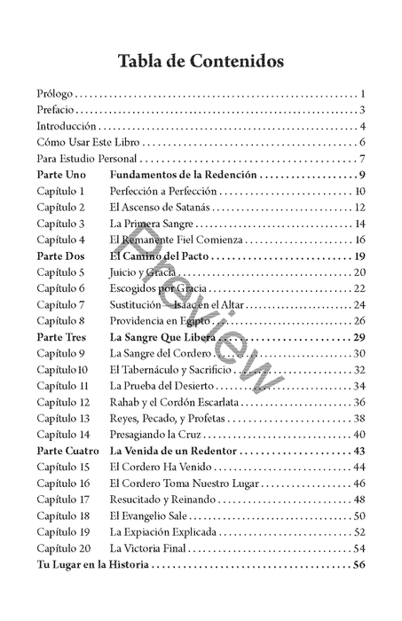 El Hilo Escarlata de la Redención