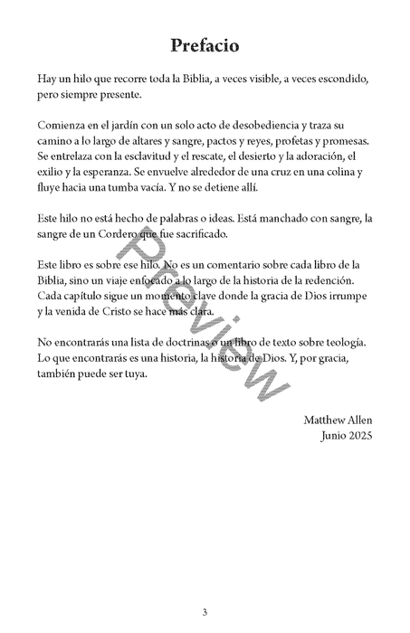 El Hilo Escarlata de la Redención