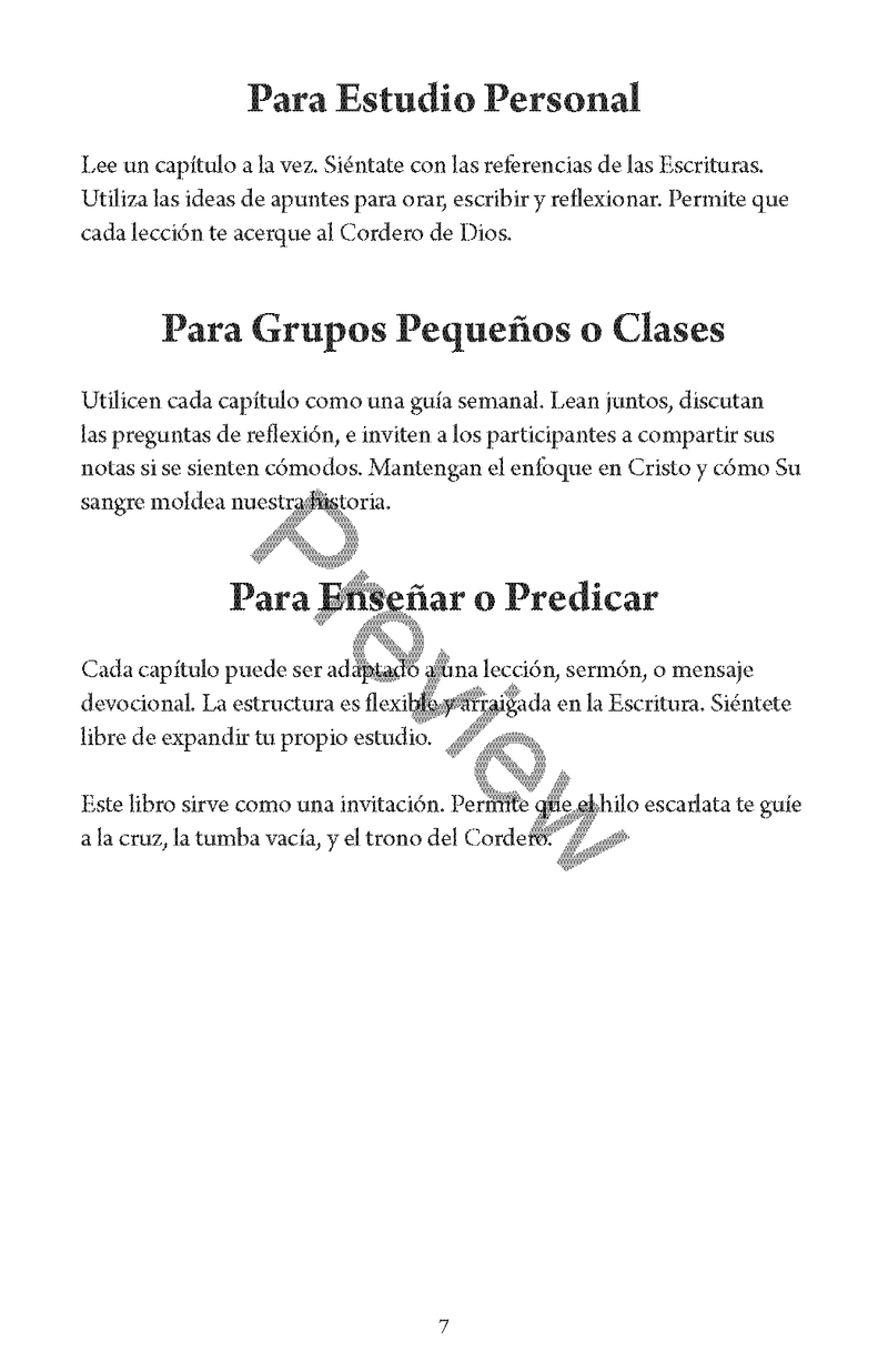 El Hilo Escarlata de la Redención