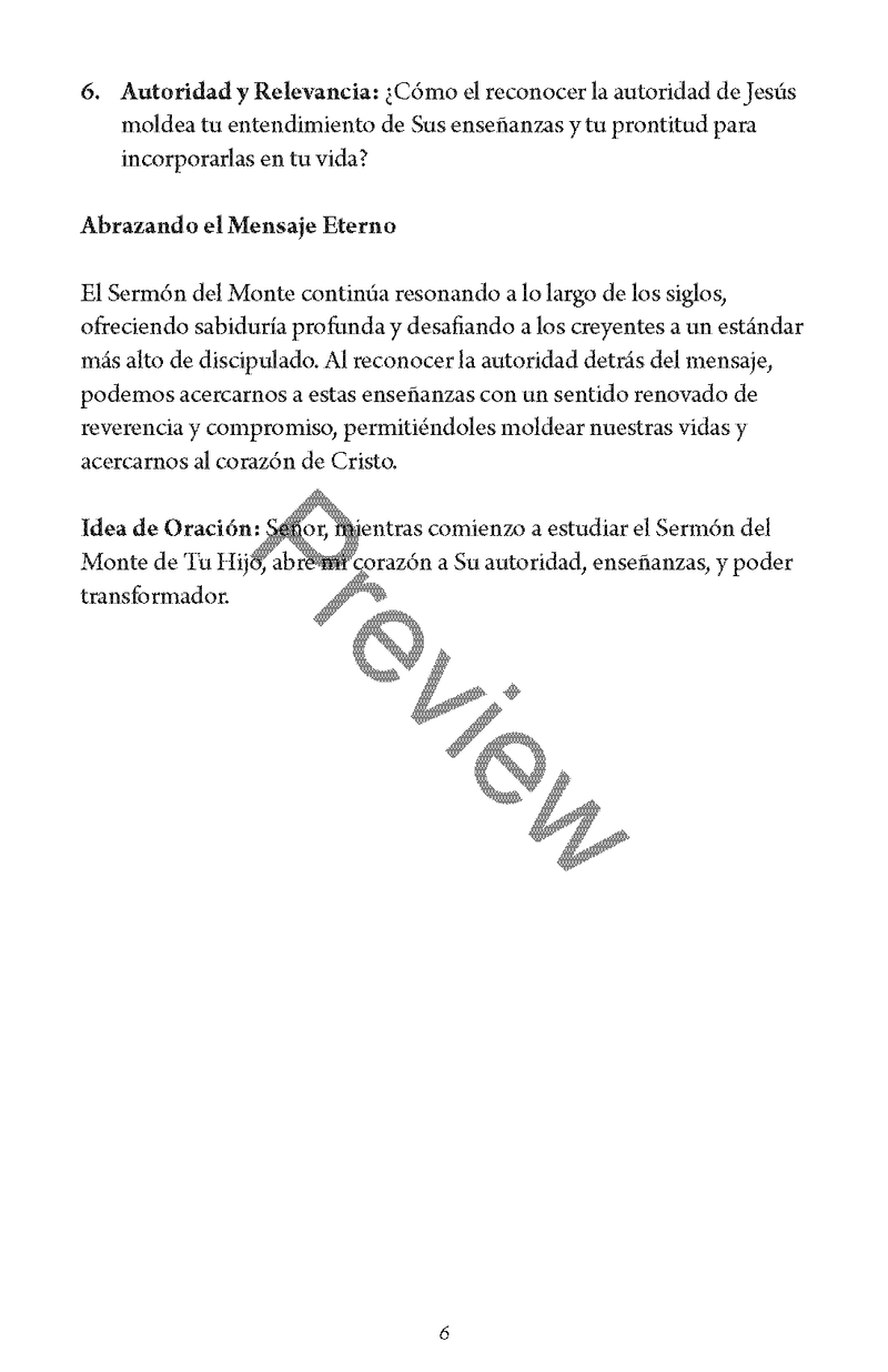 El Sermón del Monte: De Oír a Hacer Por Clay Gentry