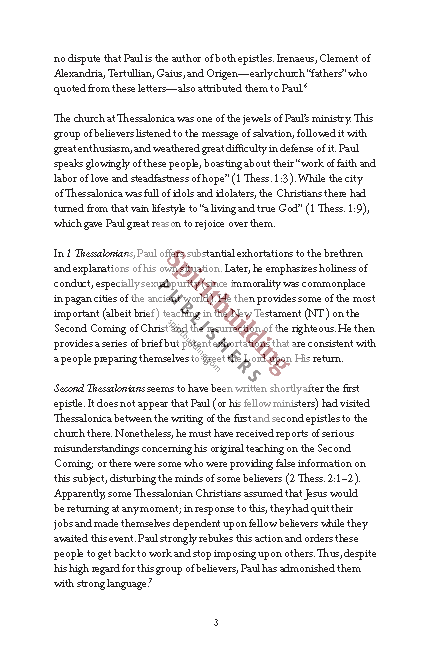 1 & 2 Thessalonians Personal Workbook by Chad Sychtysz
