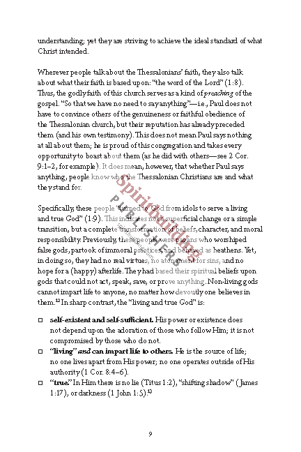 1 & 2 Thessalonians Personal Workbook by Chad Sychtysz