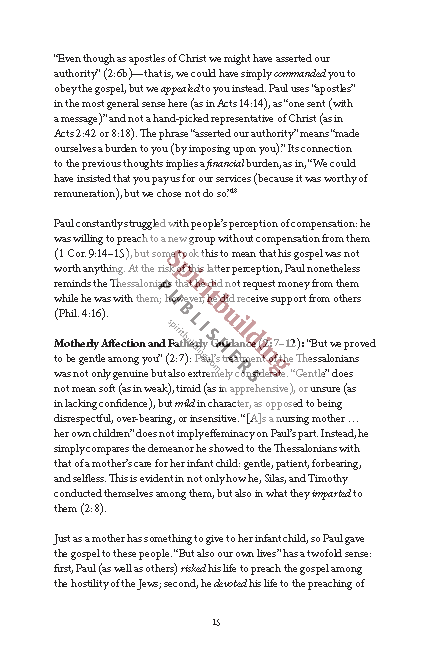 1 & 2 Thessalonians Personal Workbook by Chad Sychtysz