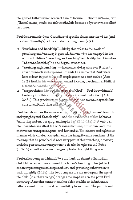 1 & 2 Thessalonians Personal Workbook by Chad Sychtysz