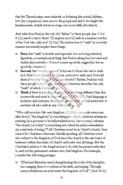 1 & 2 Thessalonians Personal Workbook by Chad Sychtysz