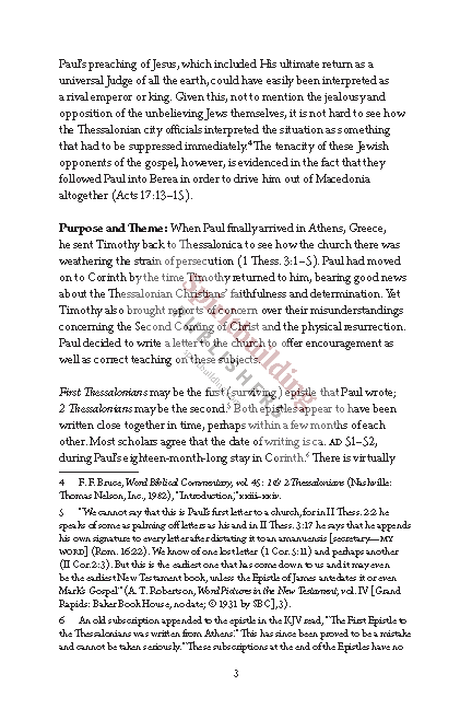 1 & 2 Thessalonians Quick Study Commentary by Chad Sychtysz