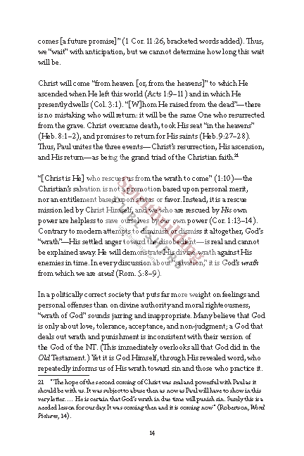 1 & 2 Thessalonians Quick Study Commentary by Chad Sychtysz