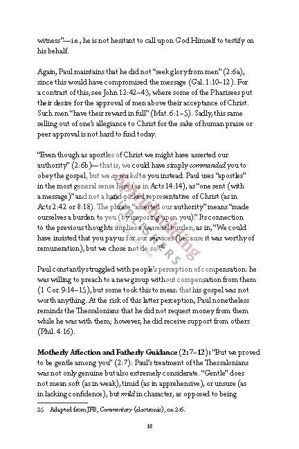 1 & 2 Thessalonians Quick Study Commentary by Chad Sychtysz