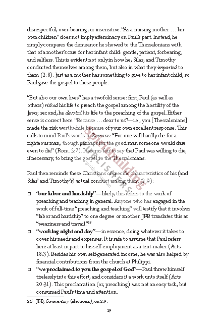 1 & 2 Thessalonians Quick Study Commentary by Chad Sychtysz