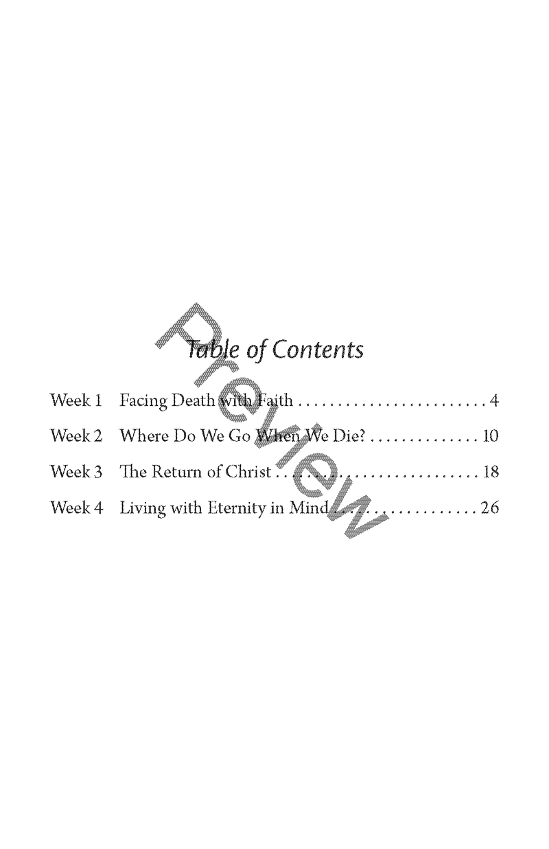 From Grave to Glory: A Four-Week Study on Death, Hope, and the Return of Christ by Matthew Allen