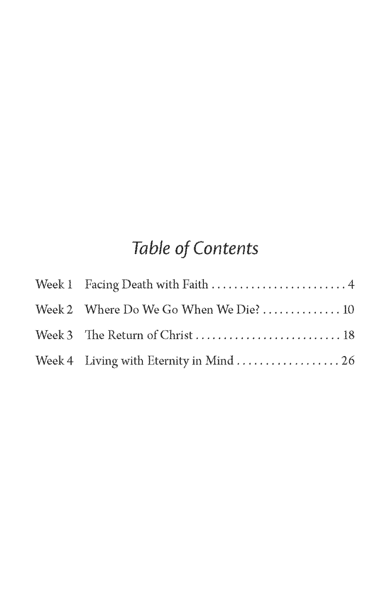 From Grave to Glory: A Four-Week Study on Death, Hope, and the Return of Christ by Matthew Allen