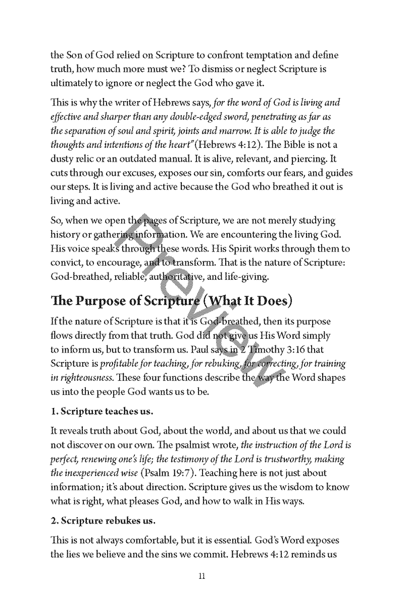 Tools for Ministry: Equipped for the Work of Building Up the Body of Christ