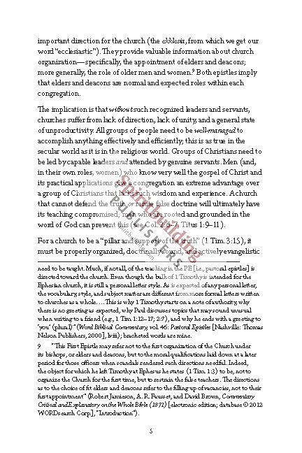 1 & 2 Timothy and Titus Quick Study Commentary by Chad Sychtysz