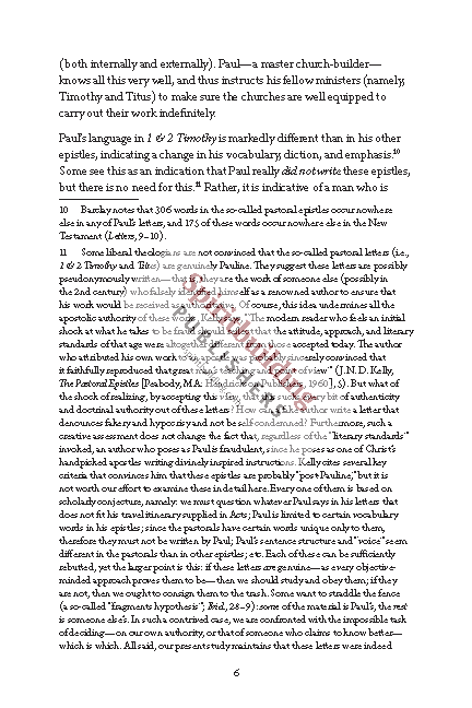 1 & 2 Timothy and Titus Quick Study Commentary by Chad Sychtysz