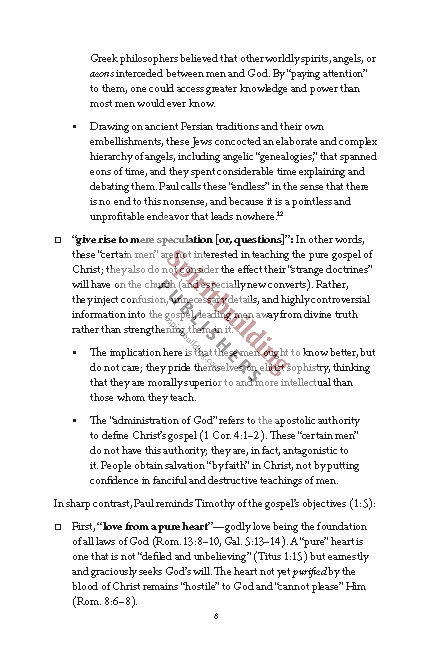 1 & 2 Timothy and Titus Personal Workbook by Chad Sychtysz