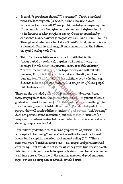 1 & 2 Timothy and Titus Personal Workbook by Chad Sychtysz