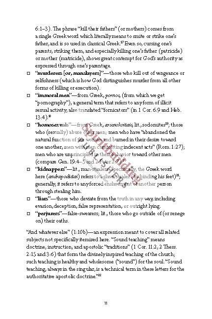 1 & 2 Timothy and Titus Personal Workbook by Chad Sychtysz