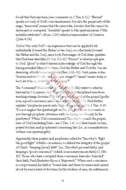 1 & 2 Timothy and Titus Personal Workbook by Chad Sychtysz