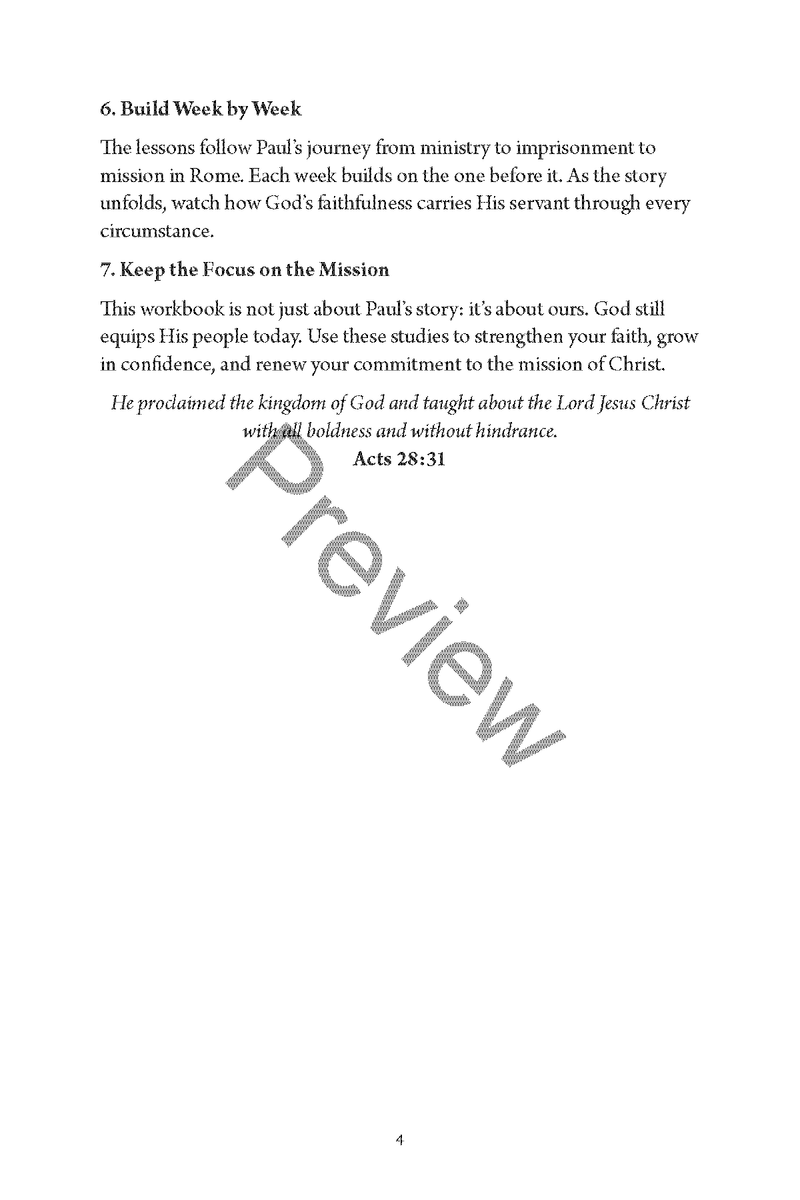 Equipped for Mission: A Study of Acts 13-28