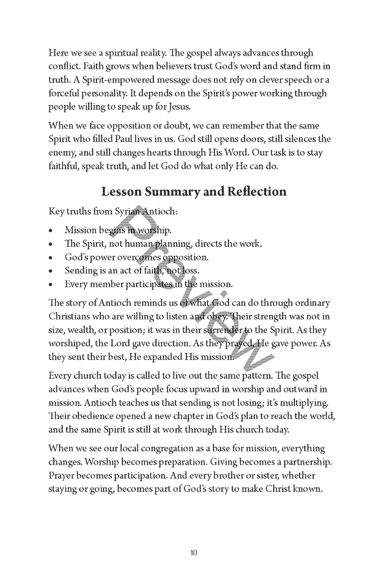 Equipped for Mission: A Study of Acts 13-28