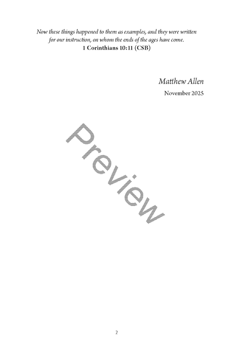 Equipped for God’s Work: How God Prepares His People for Service