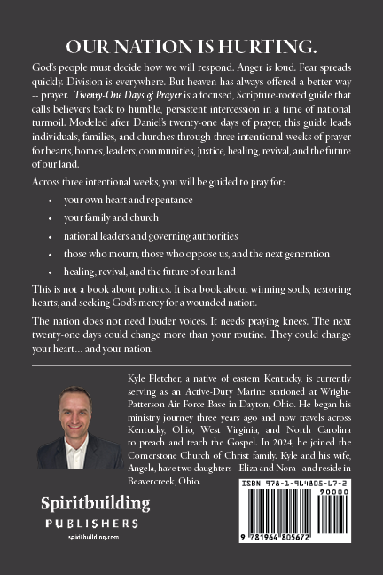 Twenty-One Days of Prayer for Our Nation by Kyle Fletcher