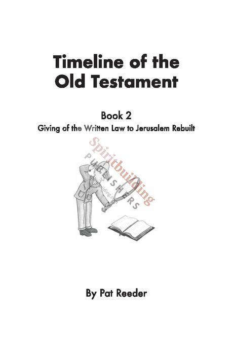 Timeline of the Old Testament (Book 2) by Pat Reeder