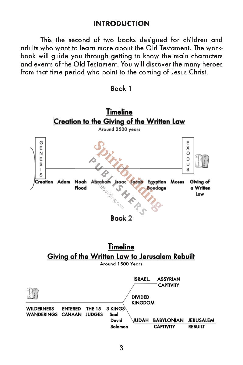 Timeline of the Old Testament (Book 2) by Pat Reeder
