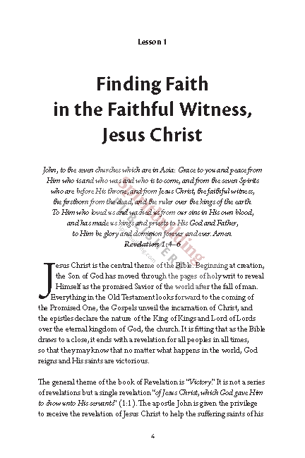 Finding Faith in the Revelation of Jesus Christ by Kent Heaton