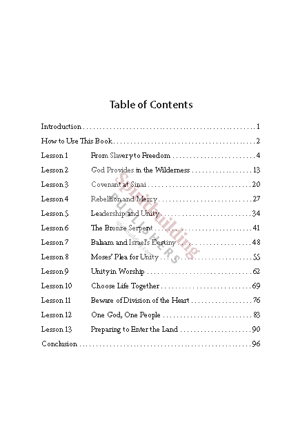 God in the Wilderness: How God Shapes His People Through Trial and Trust