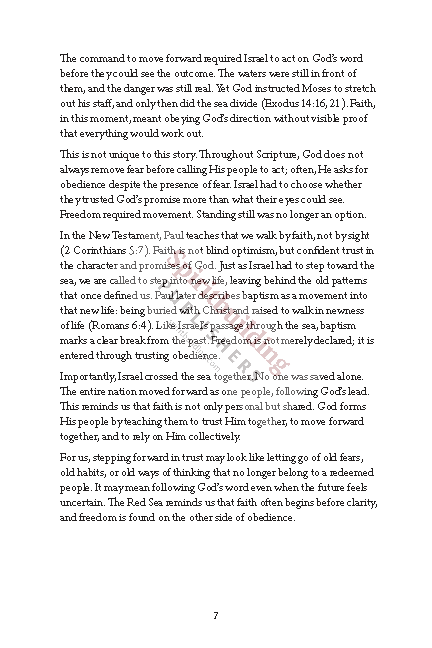 God in the Wilderness: How God Shapes His People Through Trial and Trust