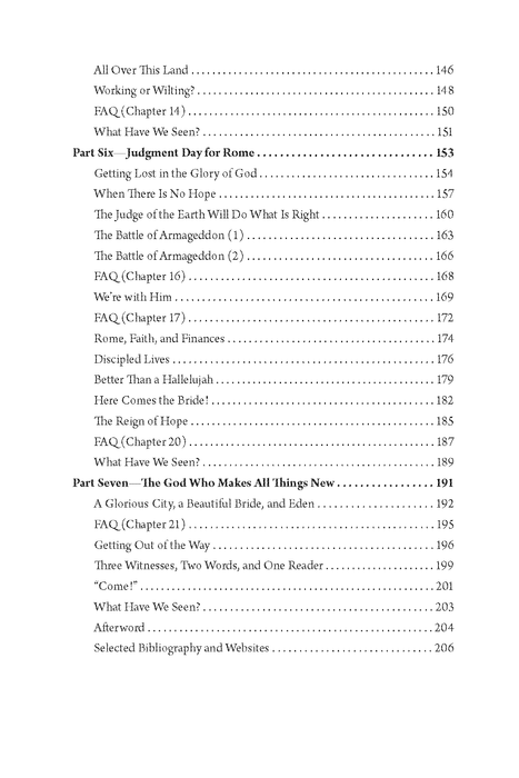 The Thrill of Hope: A Look at the Book of Revelation by Bruce Green